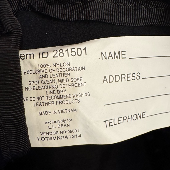 L.L Bean Travel Zip Pouch - Picture 5 of 6